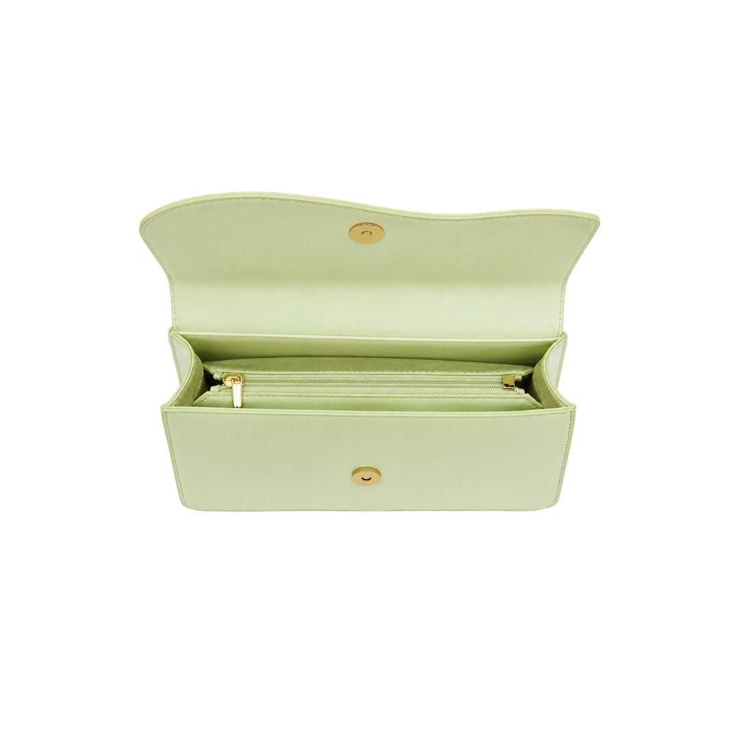 Cerano Embossed Leather Shoulder Bag