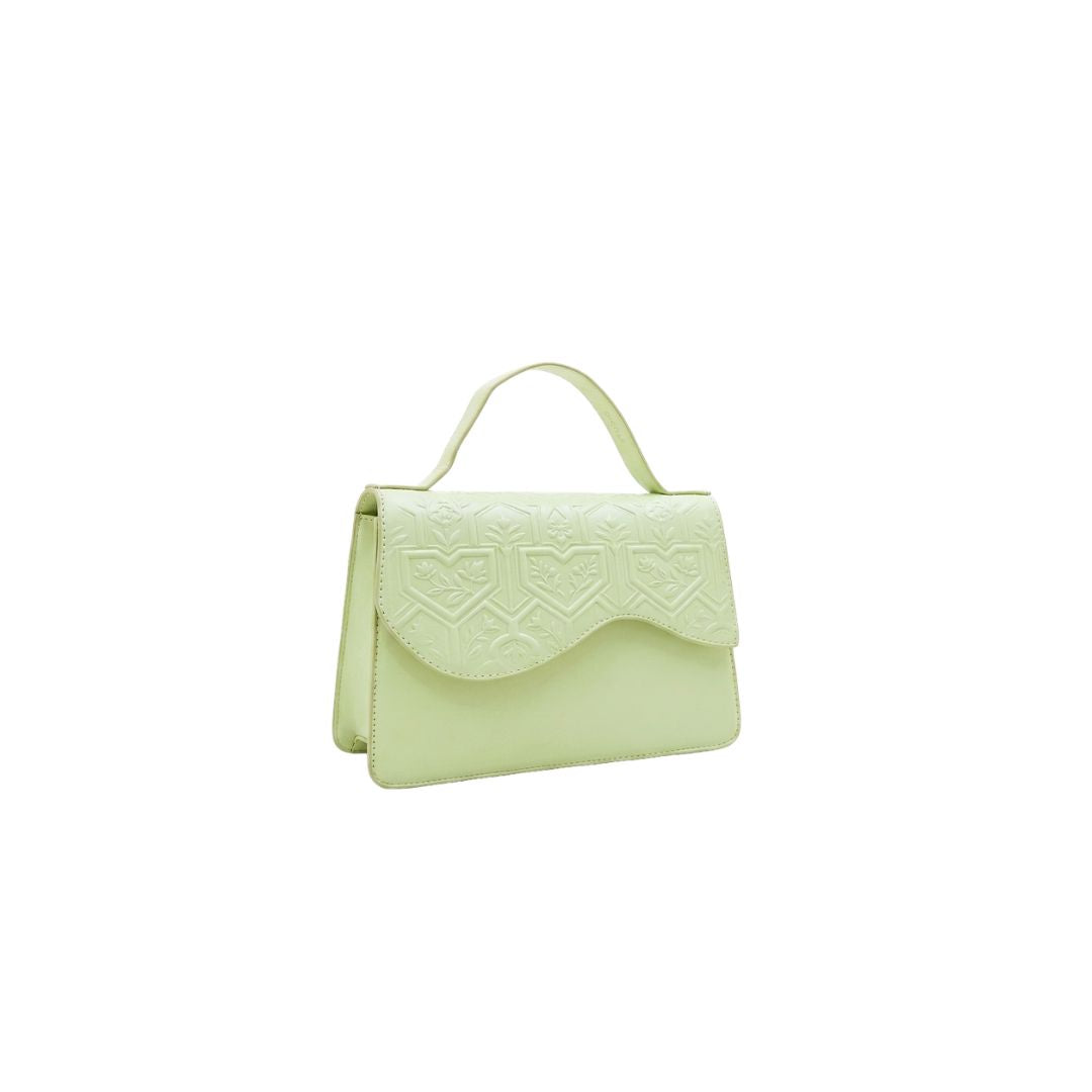 Cerano Embossed Leather Shoulder Bag
