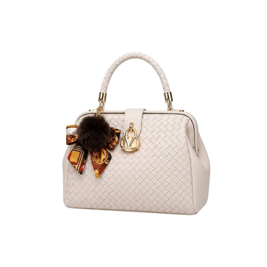 Cerano Woven Leather Handbag